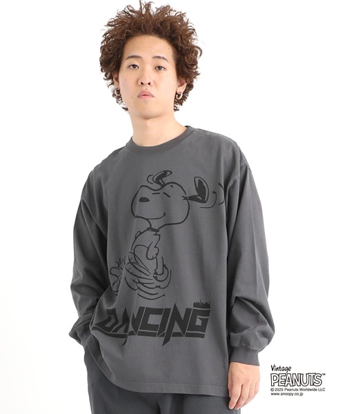 L/S Print T-Shirt PEANUTS