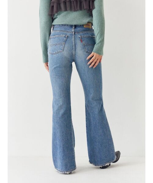 Ungrid（アングリッド）の「ハイウエストフレアデニム（デニムパンツ・レディース・ブルー・24inch/25inch/26inch）」の17枚目の写真