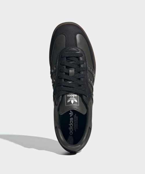 adidas(アディダス)の「サンバ OG シューズ / Samba OG Shoes / アディダスオリジナルス adidas Originals スニーカー(スニーカー・レディース・ブラック・22.0cm/22.5cm/25.0cm/25.5cm/26.0cm/26.5cm/27.0cm/27.5cm/28.0cm/28.5cm/29.0cm/23.0cm/23.5cm/24.0cm/24.5cm)」の2枚目の写真