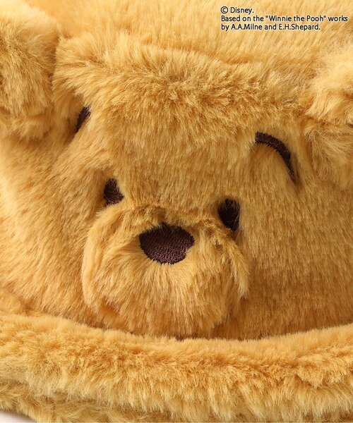 Disney(ディズニー)の「WEB限定ディズニーキャラクター/くまのプーさん/ハット(ハット・キッズ・イエロー・52/50/48/54)」の5枚目の写真