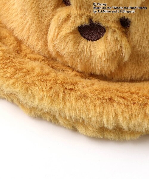 Disney(ディズニー)の「WEB限定ディズニーキャラクター/くまのプーさん/ハット(ハット・キッズ・イエロー・52/50/48/54)」の6枚目の写真