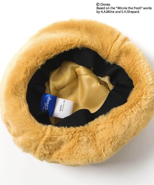 Disney(ディズニー)の「WEB限定ディズニーキャラクター/くまのプーさん/ハット(ハット・キッズ・イエロー・52/50/48/54)」の7枚目の写真