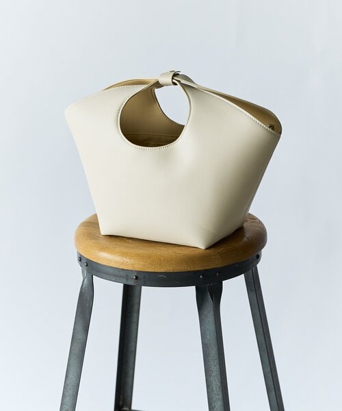 RIVE DROITE(リヴドロワ)の「【リバイバル/新色追加】バスケットバッグ(ハンドバッグ・レディース・ブラック/アイボリー/キャメル・FREE)」の10枚目の写真