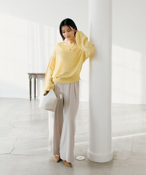 RIVE DROITE(リヴドロワ)の「【リバイバル/新色追加】バスケットバッグ(ハンドバッグ・レディース・ブラック/アイボリー/キャメル・FREE)」の12枚目の写真