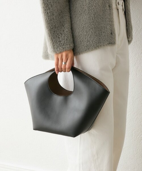 RIVE DROITE(リヴドロワ)の「【リバイバル/新色追加】バスケットバッグ(ハンドバッグ・レディース・ブラック/アイボリー/キャメル・FREE)」の17枚目の写真