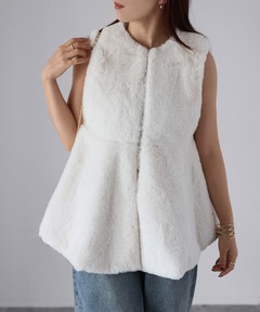 セール】fox cashmere fur gown カーディガン（カーディガン/ボレロ