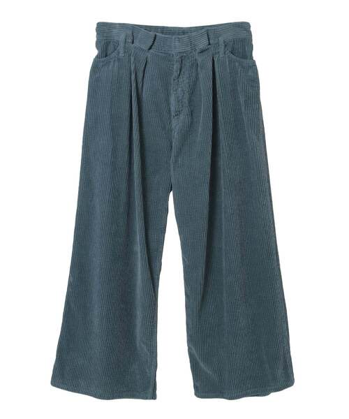 CURRENTAGE(カレンテージ)の「【CURRENTAGE/カレンテージ】Corduroy wide pants(その他パンツ・レディース・ピンク/ホワイト/ブルー・1/2)」の3枚目の写真