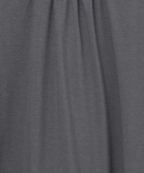 index(インデックス)の「シャーリングデザイントップス【洗濯機OK/吸湿発熱】(Tシャツ/カットソー・レディース・ブラック/サックスブルー/オフホワイト/チャコールグレー・36/38/40/42)」の12枚目の写真