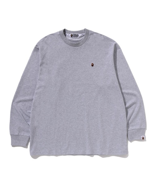 ONE POINT RELAXED FIT LS TEE（Tシャツ/カットソー）｜A BATHING APE
