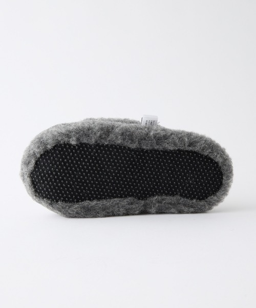 COLD BREAKER(コールドブレーカー)の「【AMERIA ANDERSON】【COLD BREAKER/コールドブレイカー】Basic Slippers No Heel / ウール ボリュームボアスリッパ(ルームシューズ/スリッパ・レディース・ライトグレー/チャコールグレー/ブラウン・37/38)」の10枚目の写真