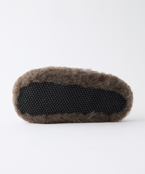 COLD BREAKER(コールドブレーカー)の「【AMERIA ANDERSON】【COLD BREAKER/コールドブレイカー】Basic Slippers No Heel / ウール ボリュームボアスリッパ(ルームシューズ/スリッパ・レディース・ライトグレー/チャコールグレー/ブラウン・37/38)」の13枚目の写真