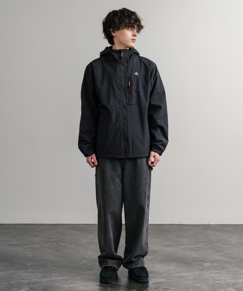 LOGOS ロゴス オーバーサイズフード裏ボアフリースフーディー/ワン