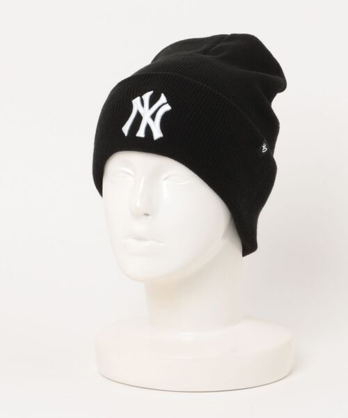 '47（フォーティーセブン）の「【'47】47 CUFF KNIT [SSL]（ニットキャップ/ビーニー・メンズ・ブラック/ナチュラル/モスグリーン/チャコール/ベージュ系その他/ブラウン/ベージュ/ベージュ系その他2/ブラック×ブラック/ブラック系その他・F）」の3枚目の写真