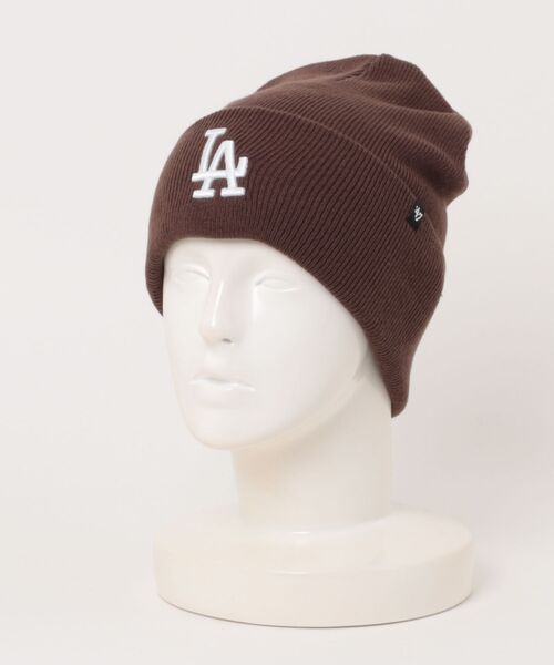 '47（フォーティーセブン）の「【'47】47 CUFF KNIT [SSL]（ニットキャップ/ビーニー・メンズ・ブラック/ナチュラル/モスグリーン/チャコール/ベージュ系その他/ブラウン/ベージュ/ベージュ系その他2/ブラック×ブラック/ブラック系その他・F）」の5枚目の写真