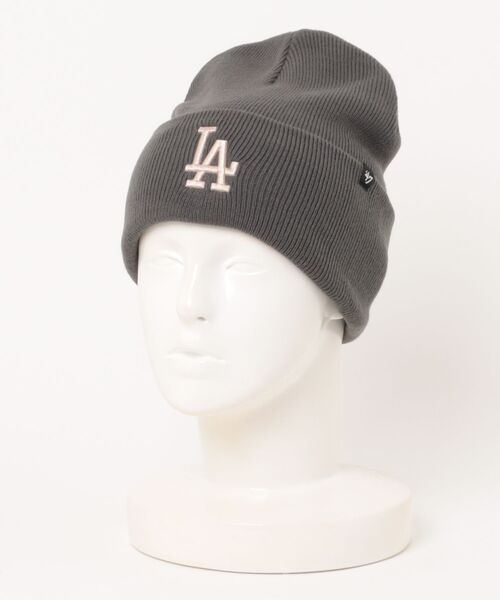 '47（フォーティーセブン）の「【'47】47 CUFF KNIT [SSL]（ニットキャップ/ビーニー・メンズ・ブラック/ナチュラル/モスグリーン/チャコール/ベージュ系その他/ブラウン/ベージュ/ベージュ系その他2/ブラック×ブラック/ブラック系その他・F）」の4枚目の写真