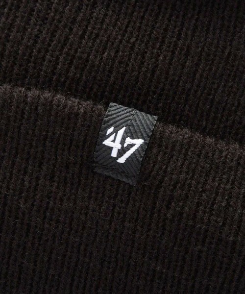 '47（フォーティーセブン）の「【'47】47 CUFF KNIT [SSL]（ニットキャップ/ビーニー・メンズ・ブラック/ナチュラル/モスグリーン/チャコール/ベージュ系その他/ブラウン/ベージュ/ベージュ系その他2/ブラック×ブラック/ブラック系その他・F）」の15枚目の写真