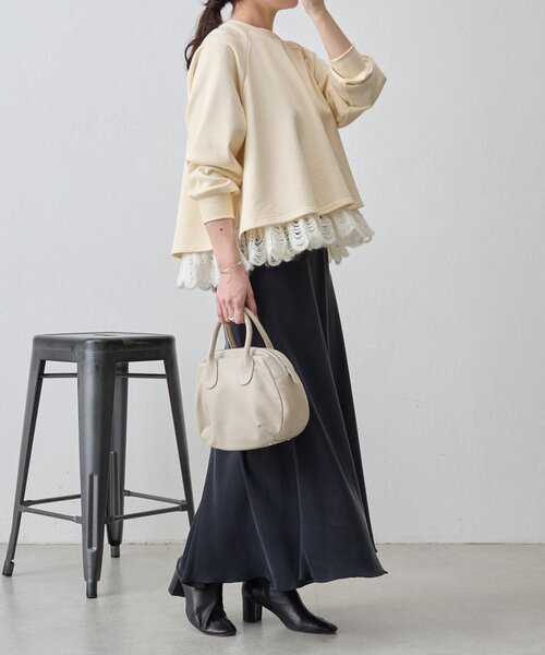 裾タムレースカットソー（Tシャツ/カットソー）｜BEARDSLEY