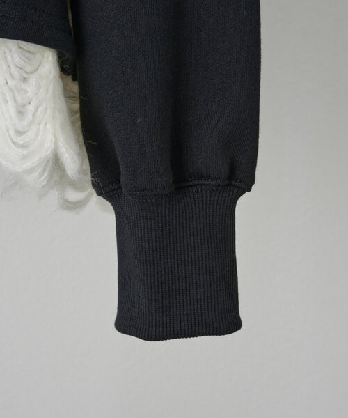 BEARDSLEY（ビアズリー）の「裾タムレースカットソー（Tシャツ/カットソー・レディース・ブラック/アイボリー・FREE）」の17枚目の写真