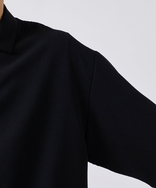 CITY TOKYO（シティトウキョウ）の「【CITY TOKYO/シティートーキョー】Multi-flex ハーフZIP（スウェット・メンズ・カーキ/ブラック・2/1）」の8枚目の写真