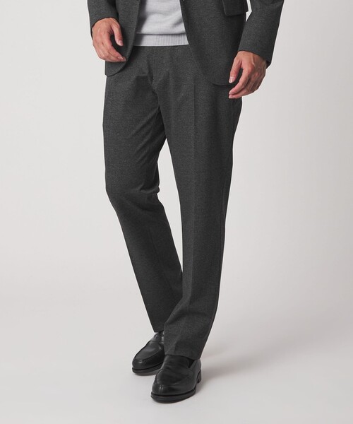 A DAY IN THE LIFE UNITED ARROWS(アデイインザライフユナイテッドアローズ)の「ツイル ポンチ ジャージースラックス-セットアップ対応-<A DAY IN THE LIFE>(スラックス・メンズ・オリーブ/ネイビー/ダークグレー・L/M/S/XL)」の5枚目の写真