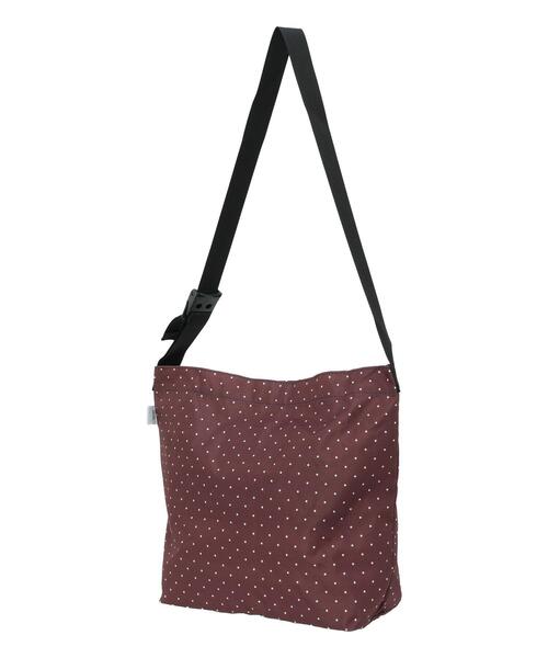 Samansa Mos2（サマンサ モスモス）の「【Drifter】PLAIN SHOULDER BAG（ハンドバッグ・レディース・ブラウン/ブラック・F）」の4枚目の写真