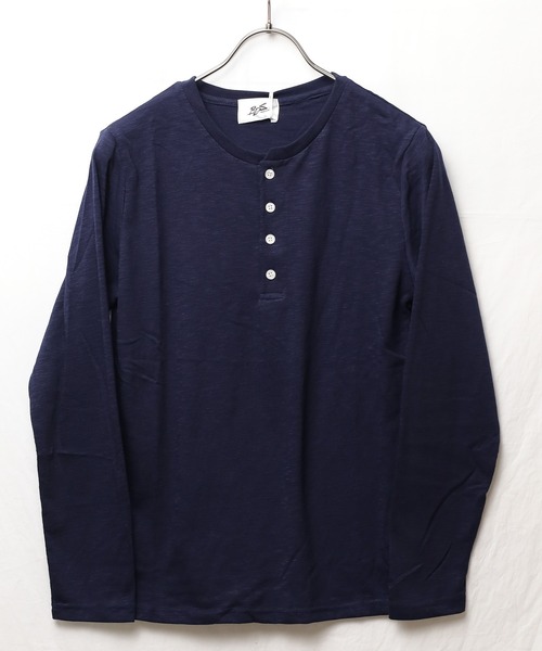 ARCHIVER(アーカイバ)の「【RES】【RDS】ヘンリーネックスラブ天竺カットソー(Tシャツ/カットソー・レディース・ネイビー/ホワイト/ブラック/グレー/ベージュ/カーキ・LARGE/X-LARGE/MEDIUM)」の1枚目の写真