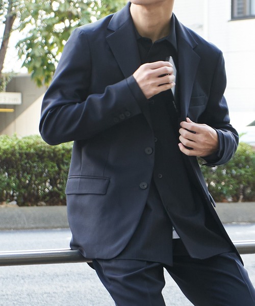 その他ブランド / CITY TOKYOU/テーラードジャケット/1/ポリエステル/BLK/無地/244653003 CITY TOKYO/シティートーキョー】CITY ｼﾞｬｹｯﾄ（テーラードジャケット