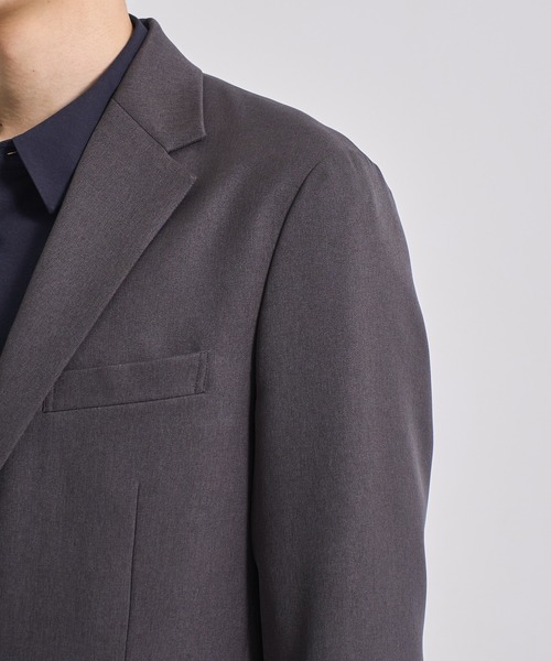 CITY TOKYO（シティトウキョウ）の「【CITY TOKYO/シティートーキョー】CITY ｼﾞｬｹｯﾄ（テーラードジャケット・メンズ・ダークグレー/ネイビー/ブラック・1/2/3）」の21枚目の写真