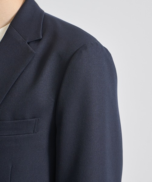 CITY TOKYO（シティトウキョウ）の「【CITY TOKYO/シティートーキョー】CITY ｼﾞｬｹｯﾄ（テーラードジャケット・メンズ・ダークグレー/ネイビー/ブラック・1/2/3）」の9枚目の写真