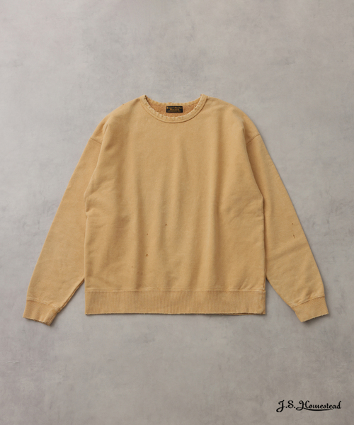 J.S.Homestead / パシフィック 裏毛 ダメージ スウェット（Tシャツ