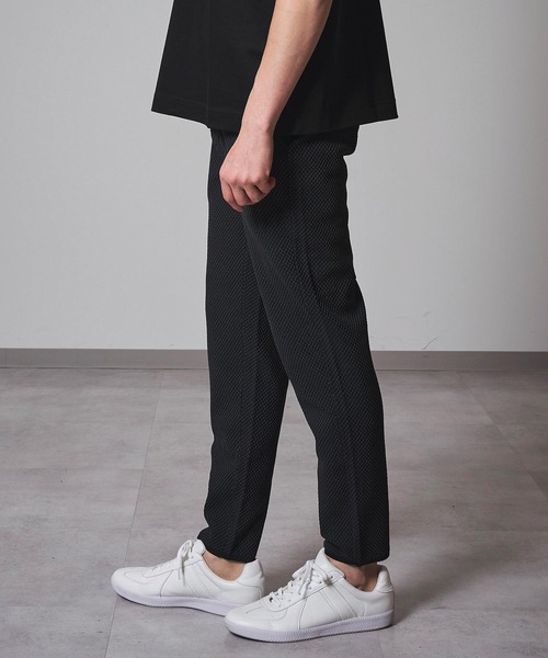 TETE HOMME(テットオム)の「【家庭洗濯可能】バーズアイ ストレッチニットパンツ(その他パンツ・メンズ・チャコールグレー/ライトグレー・MEDIUM/LARGE/X-LARGE)」の6枚目の写真