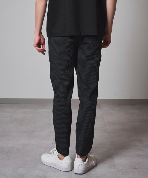 TETE HOMME(テットオム)の「【家庭洗濯可能】バーズアイ ストレッチニットパンツ(その他パンツ・メンズ・チャコールグレー/ライトグレー・MEDIUM/LARGE/X-LARGE)」の7枚目の写真