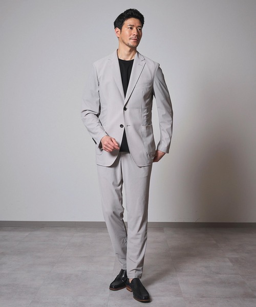 TETE HOMME(テットオム)の「【家庭洗濯可能】バーズアイ ストレッチニットパンツ(その他パンツ・メンズ・チャコールグレー/ライトグレー・MEDIUM/LARGE/X-LARGE)」の12枚目の写真