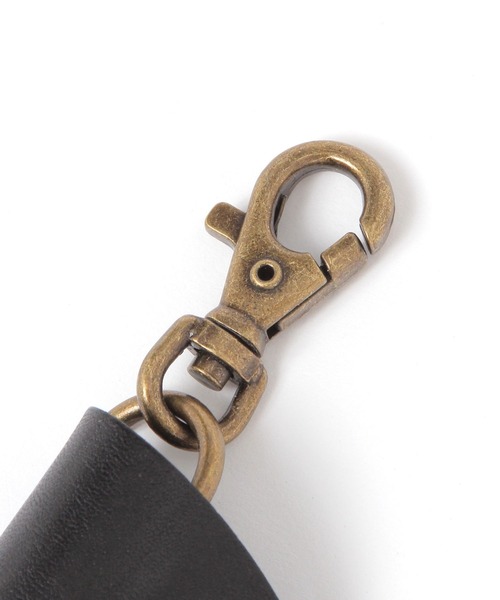 studio CLIP（スタディオクリップ）の「【daily CLIP】ヌメ革オイル キーケース（キーケース/キーアクセサリー・レディース・ブラウン/ブラック・FREE）」の4枚目の写真