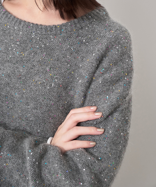 スパンコールニット（ニット/セーター）｜SLOBE IENA（スローブイエナ