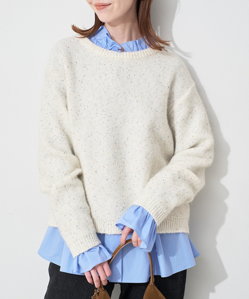 スパンコールニット IENA スパンコールニット（ニット/セーター）｜SLOBE IENA（スローブイエナ