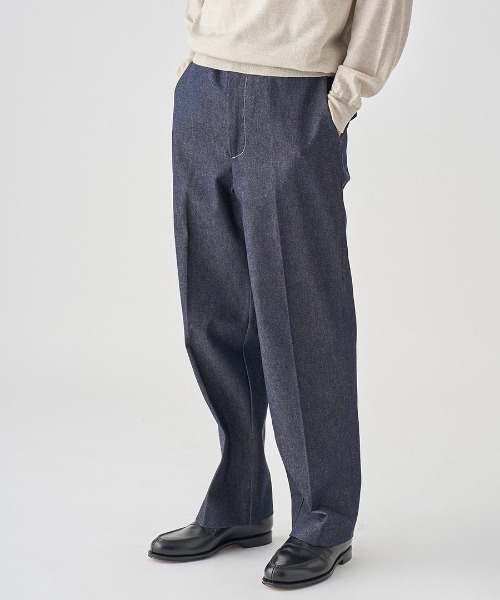 ノンフェードデニムワークトラウザー （デニムパンツ）｜JOHN SMEDLEY