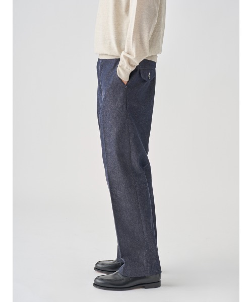 JOHN SMEDLEY（ジョンスメドレー）の「ノンフェードデニムワークトラウザー （デニムパンツ・メンズ・ネイビー・3/2/1）」の8枚目の写真