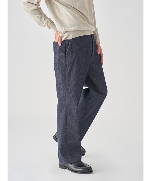 JOHN SMEDLEY（ジョンスメドレー）の「ノンフェードデニムワークトラウザー （デニムパンツ・メンズ・ネイビー・3/2/1）」の10枚目の写真
