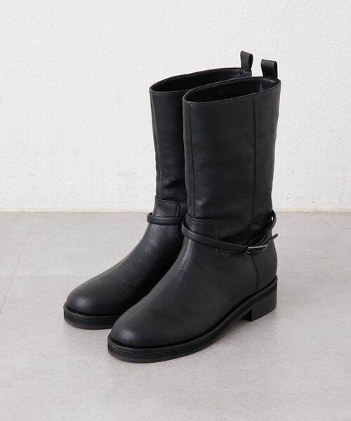 RIVE DROITE（リヴドロワ）の「【R.good（アールドットグッド）】2WAYエンジニアショートブーツ（ブーツ・レディース・ブラック/ブラウン・SMALL/MEDIUM/LARGE）」の14枚目の写真