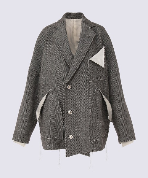 【新品未使用】sulvam STUDIOUS 15周年 レザージャケット sulvam(サルバム) 「Studious15周年別注15着限定」レイヤードレザー