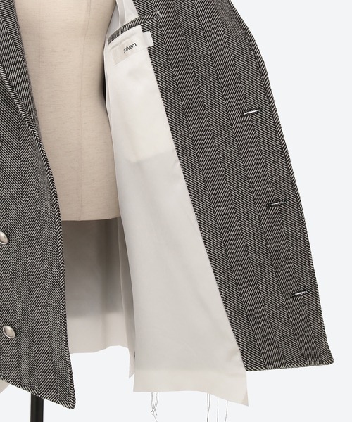 sulvam/サルバム】ショートブロークンコート（その他アウター