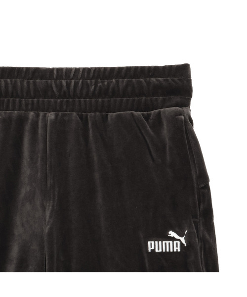 PUMA(プーマ)の「PUMA プーマ ウィメンズ ベロア ストレート パンツ(その他パンツ・レディース・ヘザーグレー/ブラック・SMALL/MEDIUM/LARGE/X-LARGE)」の5枚目の写真