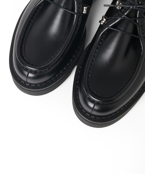 HARE（ハレ）の「NEOチロリアンシューズ(HARE)（ドレスシューズ・メンズ・ブラック・MEDIUM/LARGE）」の8枚目の写真