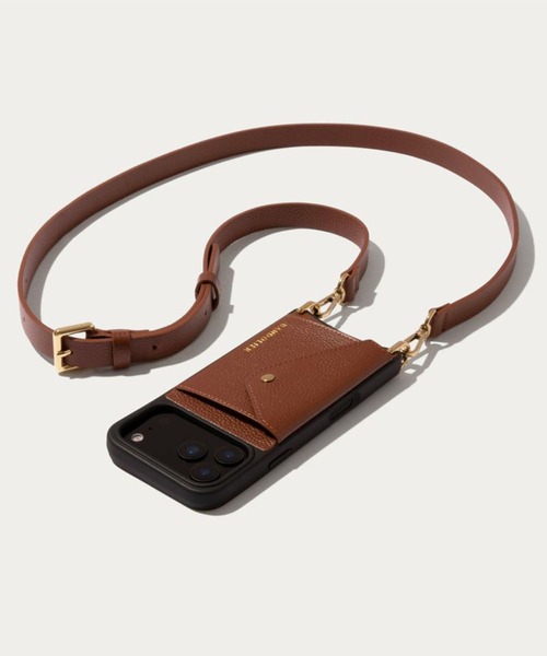 BANDOLIER（バンドリヤー）の「BANDOLIER / Hailey Side Slot iPhone 17シリーズケース（スマホケース/カバー・レディース・ブラック/ベージュ/ゴールド/シルバー/ダークラベンダー・iPhone 17 Pro/iPhone 17 Pro Max）」の17枚目の写真