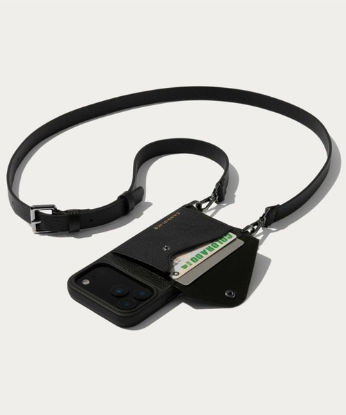 BANDOLIER（バンドリヤー）の「BANDOLIER / Hailey Side Slot iPhone 17シリーズケース（スマホケース/カバー・レディース・ブラック/ベージュ/ゴールド/シルバー/ダークラベンダー・iPhone 17 Pro/iPhone 17 Pro Max）」の19枚目の写真