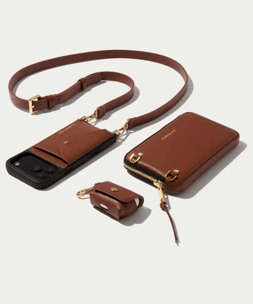 BANDOLIER（バンドリヤー）の「BANDOLIER / Hailey Side Slot iPhone 17シリーズケース（スマホケース/カバー・レディース・ブラック/ベージュ/ゴールド/シルバー/ダークラベンダー・iPhone 17 Pro/iPhone 17 Pro Max）」の6枚目の写真