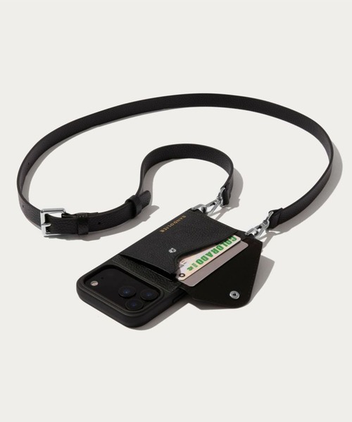 BANDOLIER（バンドリヤー）の「BANDOLIER / Hailey Side Slot iPhone 17シリーズケース（スマホケース/カバー・レディース・ブラック/ベージュ/ゴールド/シルバー/ダークラベンダー・iPhone 17 Pro/iPhone 17 Pro Max）」の9枚目の写真