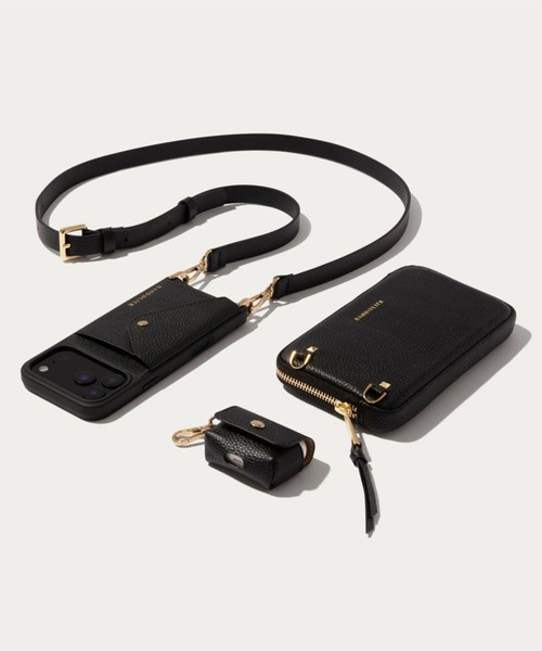 BANDOLIER（バンドリヤー）の「BANDOLIER / Hailey Side Slot iPhone 17シリーズケース（スマホケース/カバー・レディース・ブラック/ベージュ/ゴールド/シルバー/ダークラベンダー・iPhone 17 Pro/iPhone 17 Pro Max）」の14枚目の写真