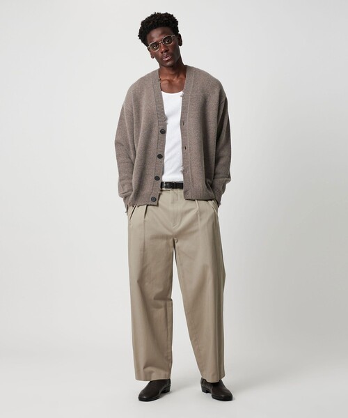 ユナイテッドアローズ　スティーブンアラン　Vネック カーディガン　ウール100% ユナイテッドアローズ スティーブンアラン Vネック カーディガン